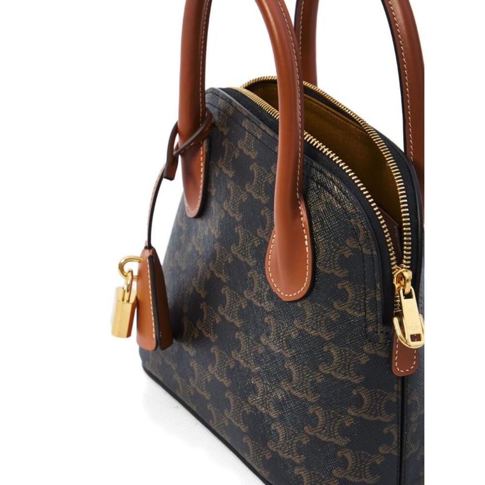 Celine Women Honorine Teen Triomphe Canvas Handbag - Picture 4 of 4